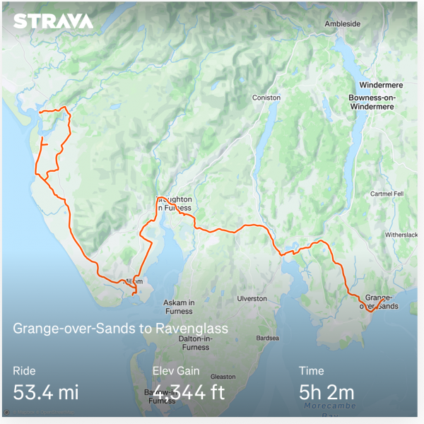 Chester To Ravenglass Map4