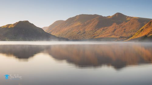 Autumn, crummock-water, Cumbria, flood, lake-district, Landscape, Mist, Red-Pike, siunrise, tony-tomlinson-photography, UK