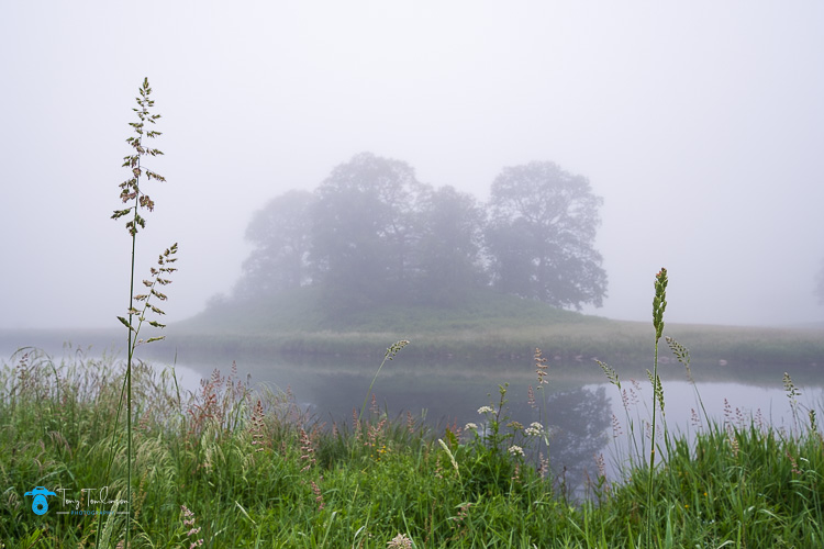 Cumbria, Elterwater, lake-district, Landscape, Langdale, Mist, river, river-brathay, Summer, tony-tomlinson-photography, UK