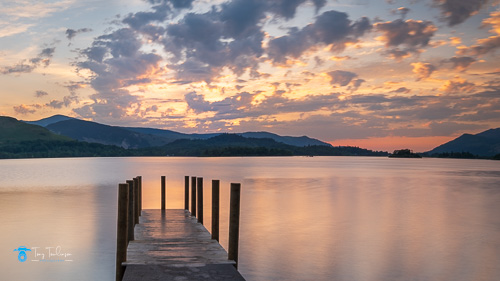 16x9, ashness-jetty, Cumbria, Derwentwater, Lake, lake-district, Landscape, Spring, Sunset, tony-tomlinson-photography, UK
