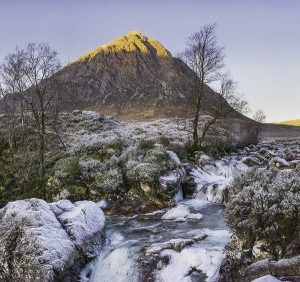 Illuminated Peak