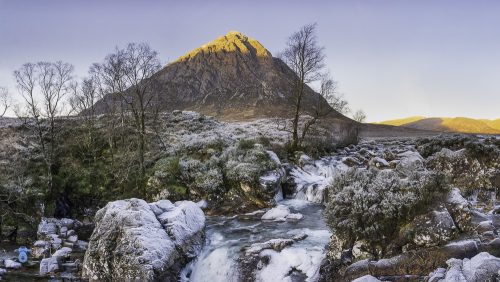 Illuminated Peak